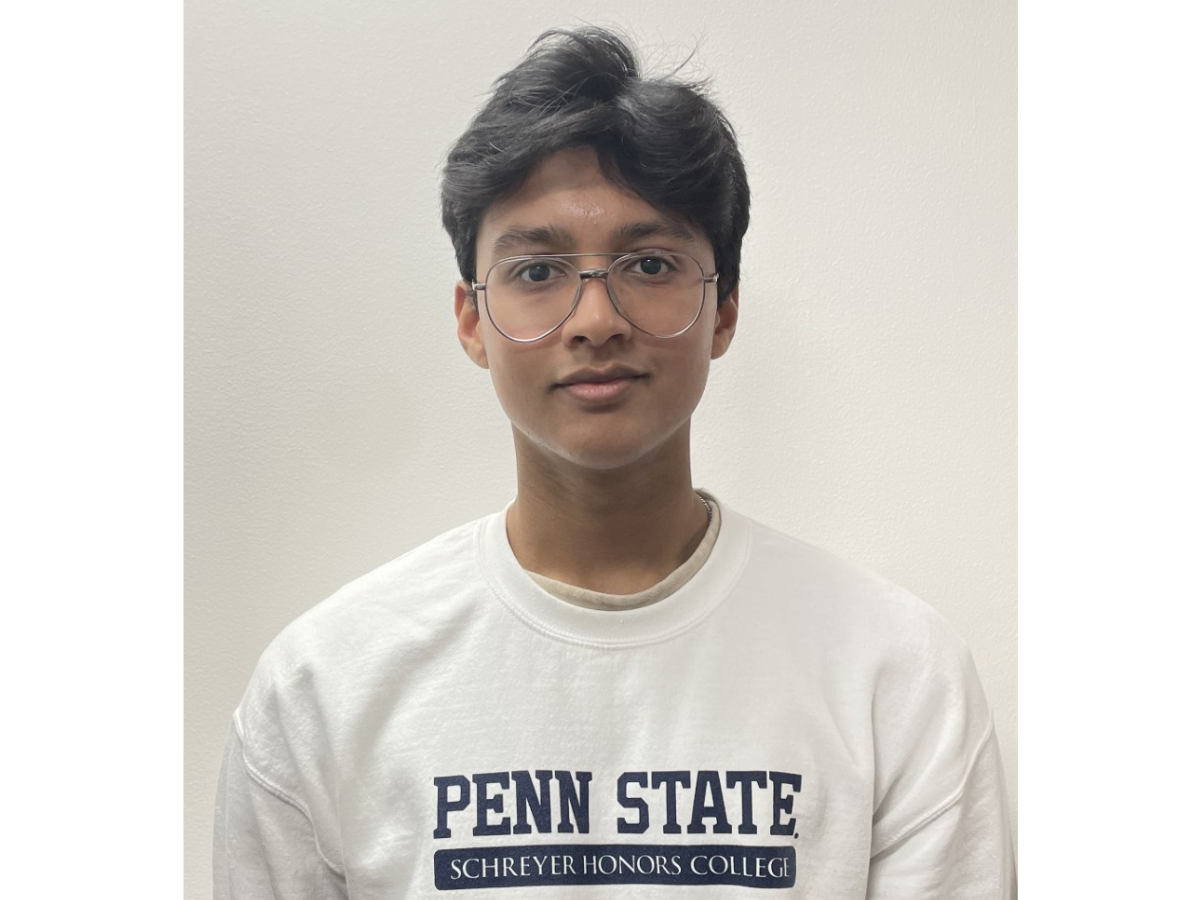 ICDS Communications Intern Prakhar Singh poses for a photo.